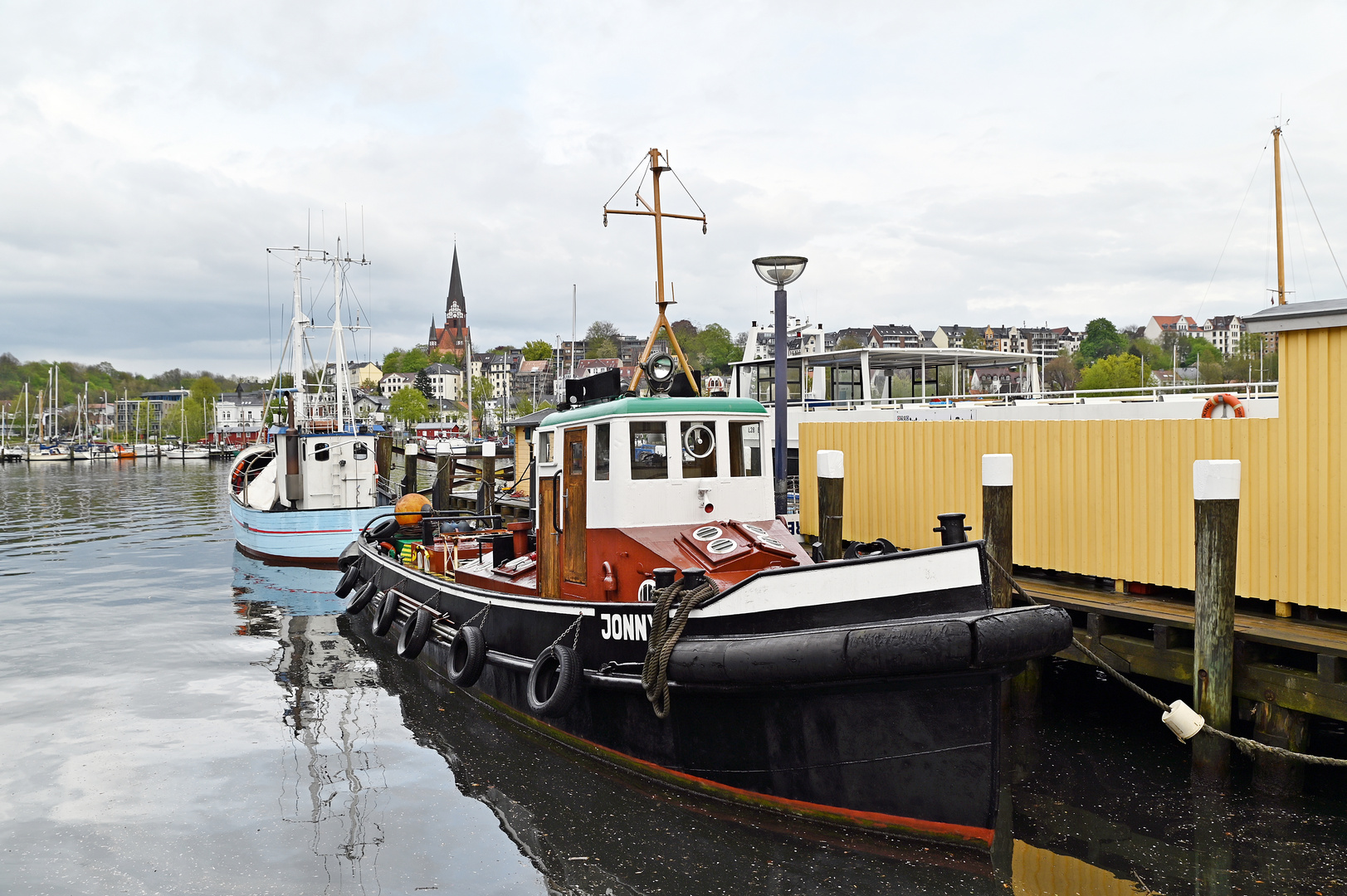 Die "Jonny" im Flensburger Museumshafen