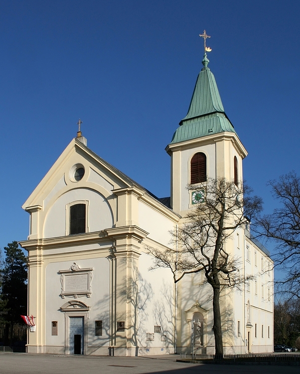 Die Josefskirche auf dem Kahlenberg