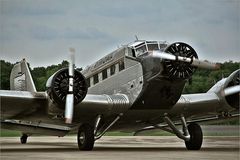 Die JU 52 hat ein Heimspiel in Mönchengladbach...