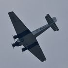 Die Ju-52 über unserem Haus...