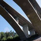 die Jubilarin von unten - Teufelstalbrücke am Hermsdorfer Kreuz