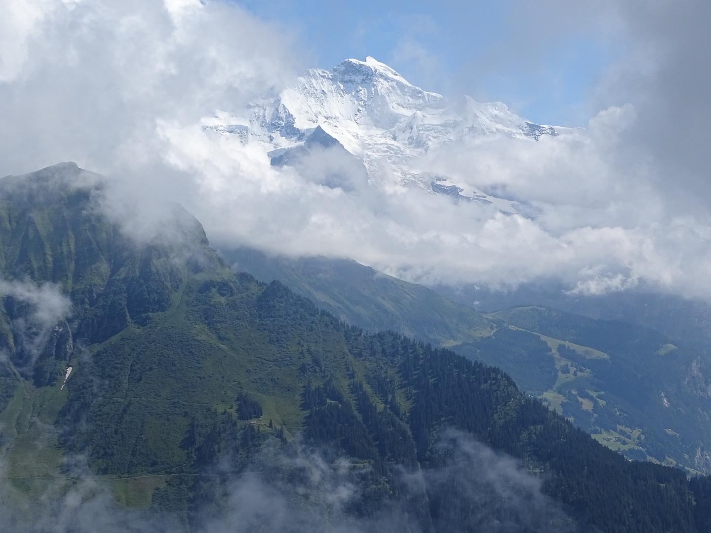 Die Jungfrau im Berner Oberland