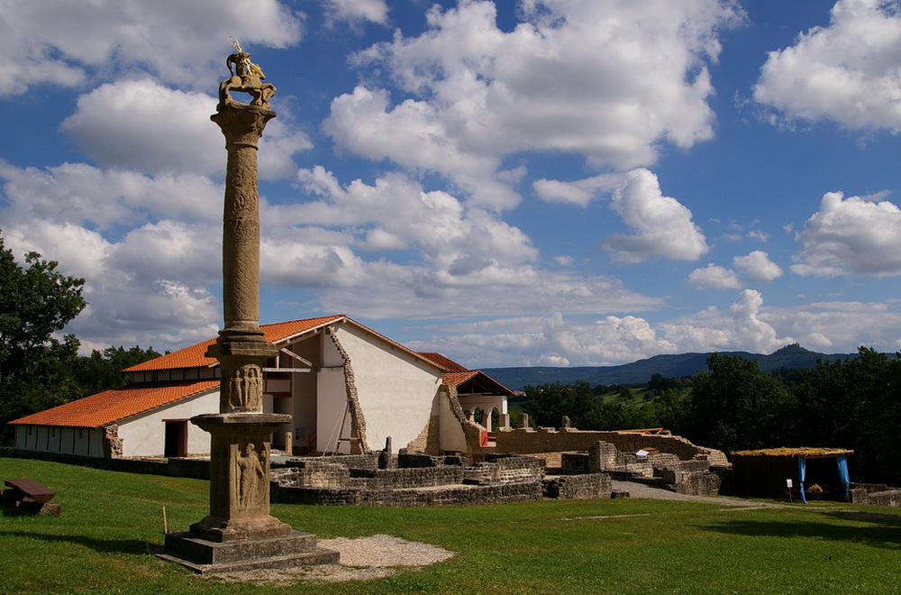 Die Jupitergigantensäule in Hechingen-Stein