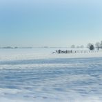 Die Kälte weht über das Land