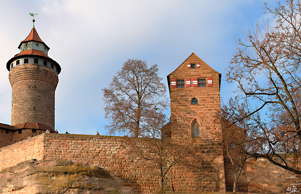 Die Kaiserburg zu Nürnberg