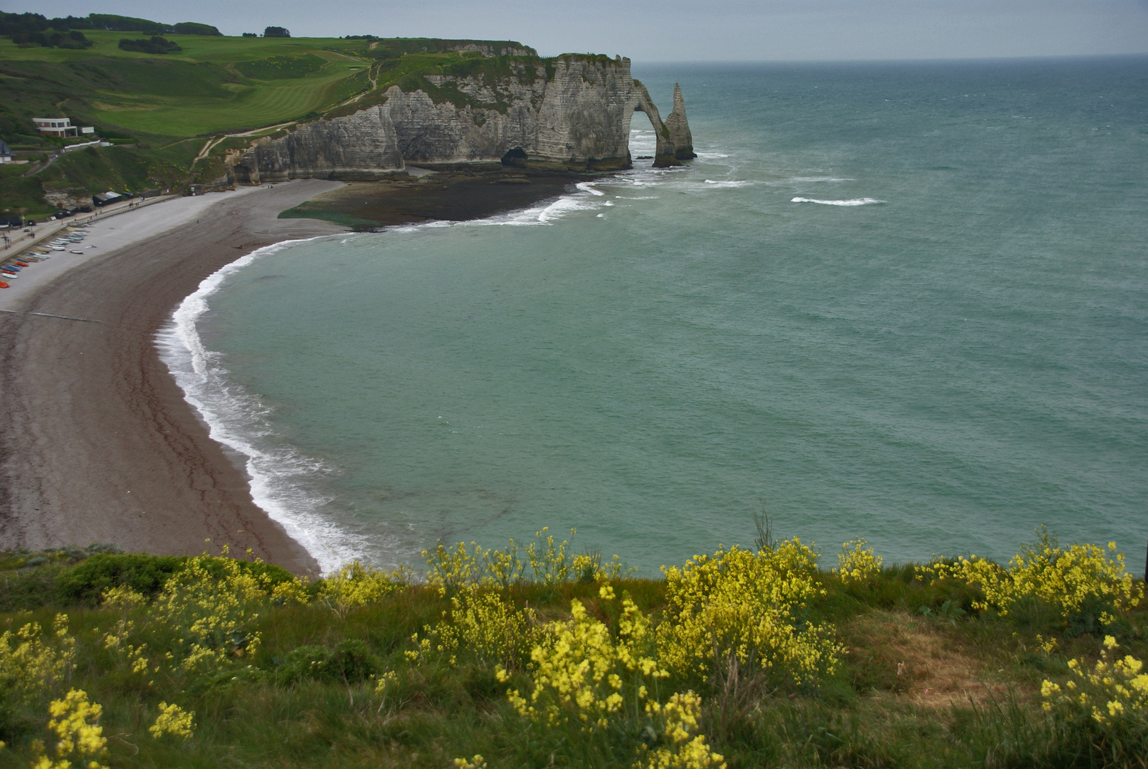 Die Kalkklippen bei Etretat