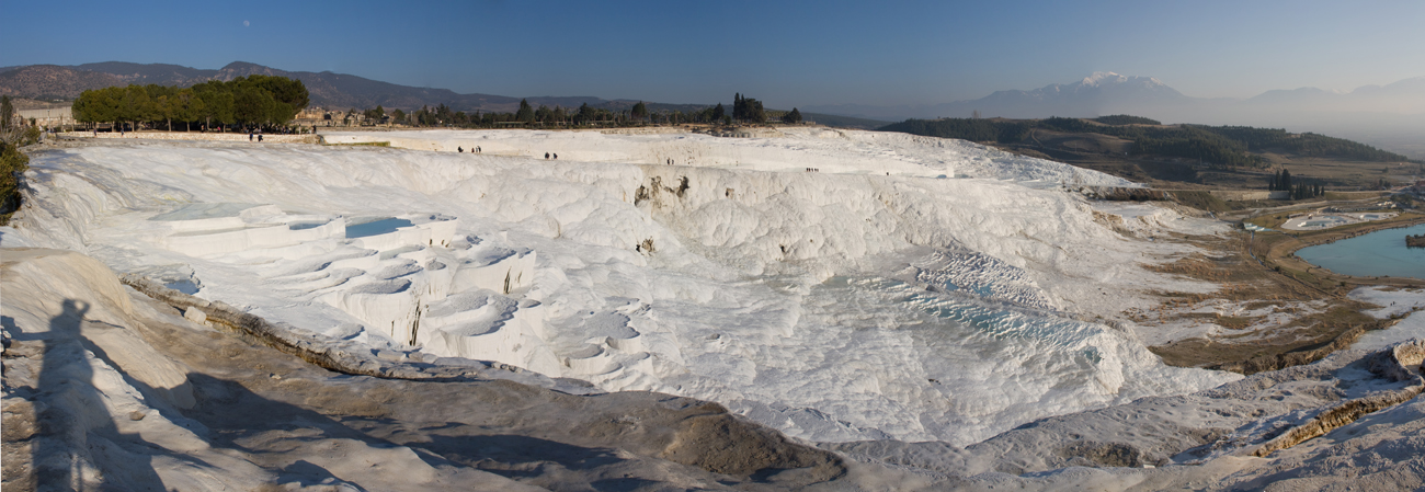 Die Kalksinterterrassen von Pamukkale