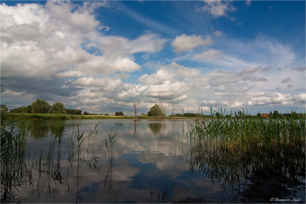 Die Kamplake in Unseburg... Teil 56 Feierabendwolken