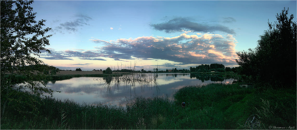 Die Kamplake in Unseburg... Teil39 Pano mit Angler