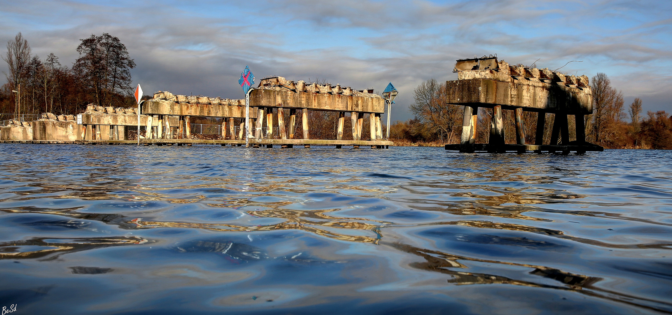 Die Kampmannbrücke....