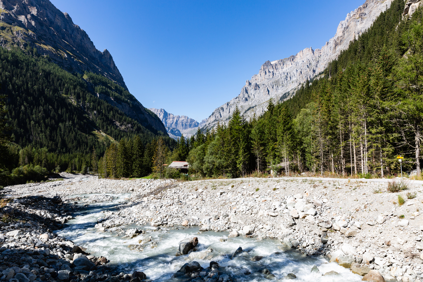 Die Kander bei Selden im Gasterntal