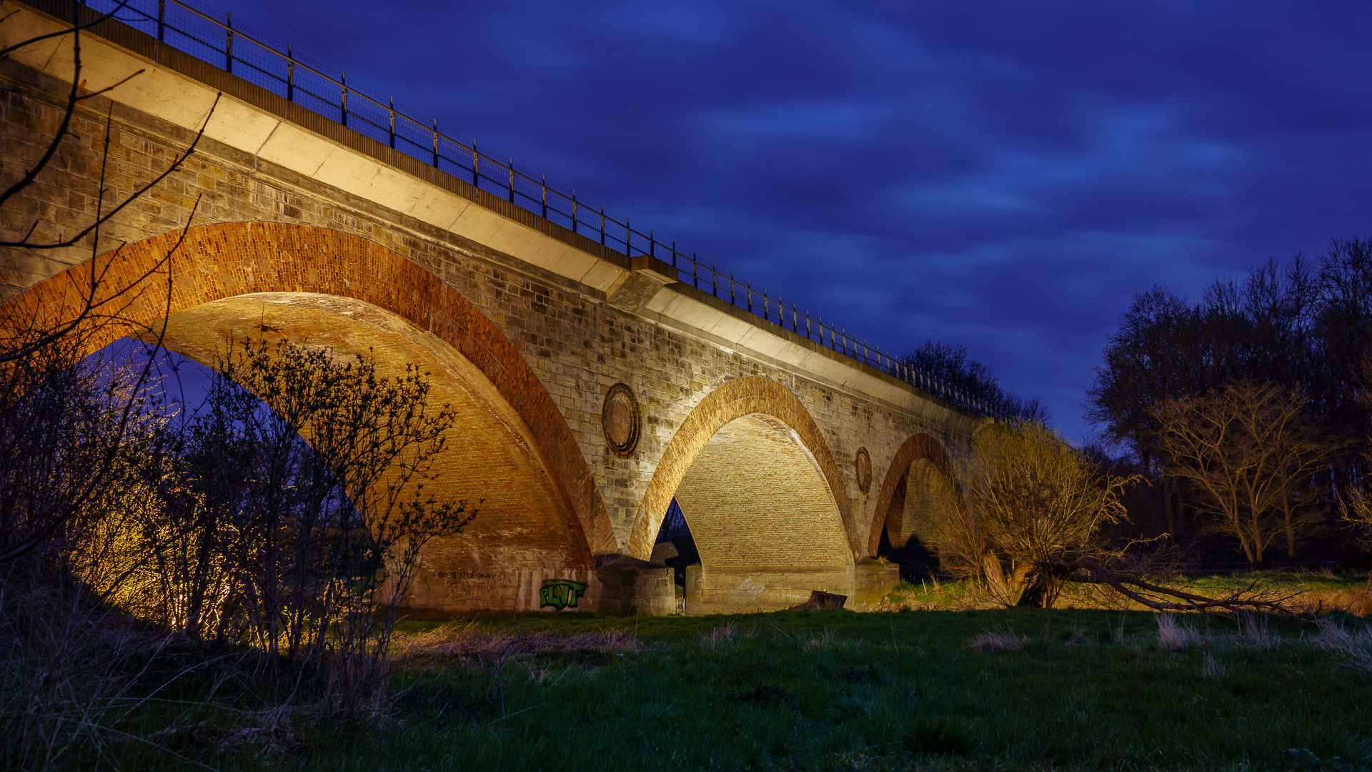 Die Kanonenbahnbrücke 