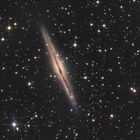 Die Kantengalaxie NGC891 im Sternbild Andromeda