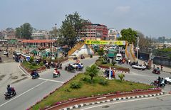 Die Kantipath in Kathmandu