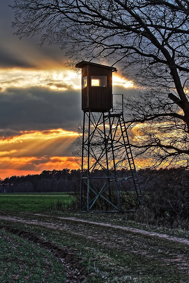 "Die Kanzel am Abend"