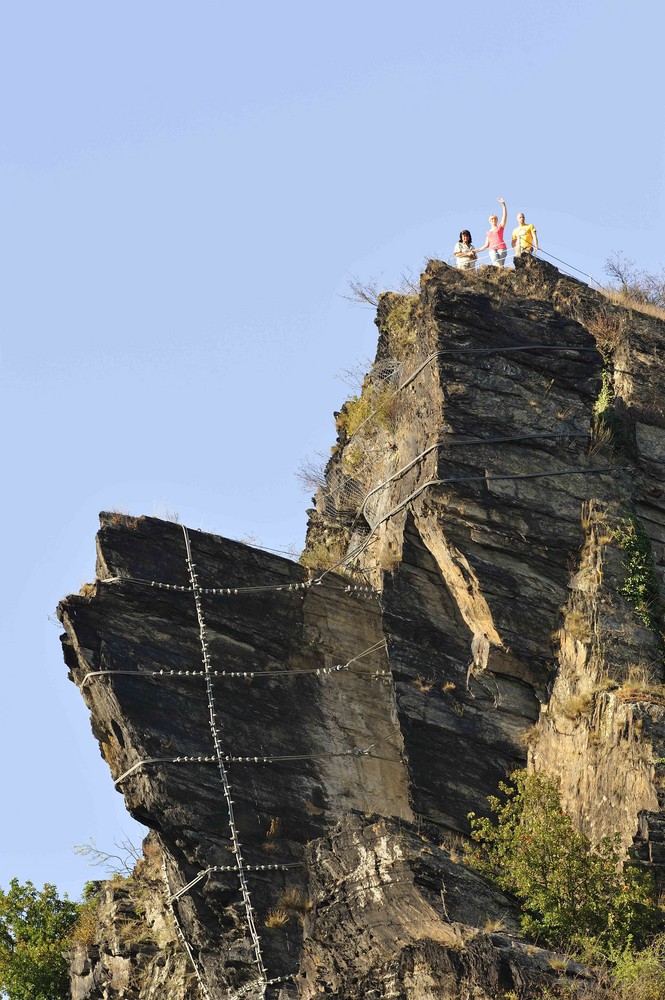 Die Kanzel am Rabenacksteig über St. Goarshausen