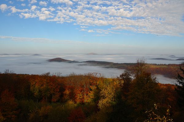 Die Kanzel auf den Rossberg