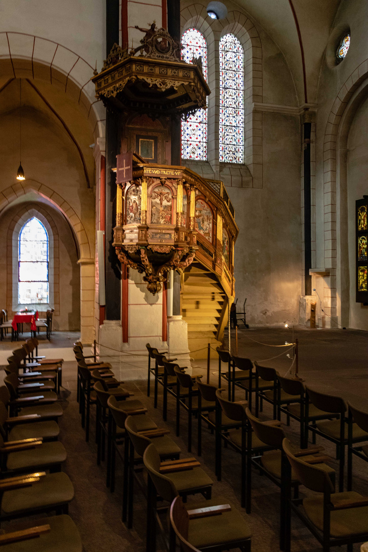 Die Kanzel in der Marktkirche zu Goslar