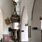 Die Kanzel in der Stadtkirche St.Marien in Kirchhain