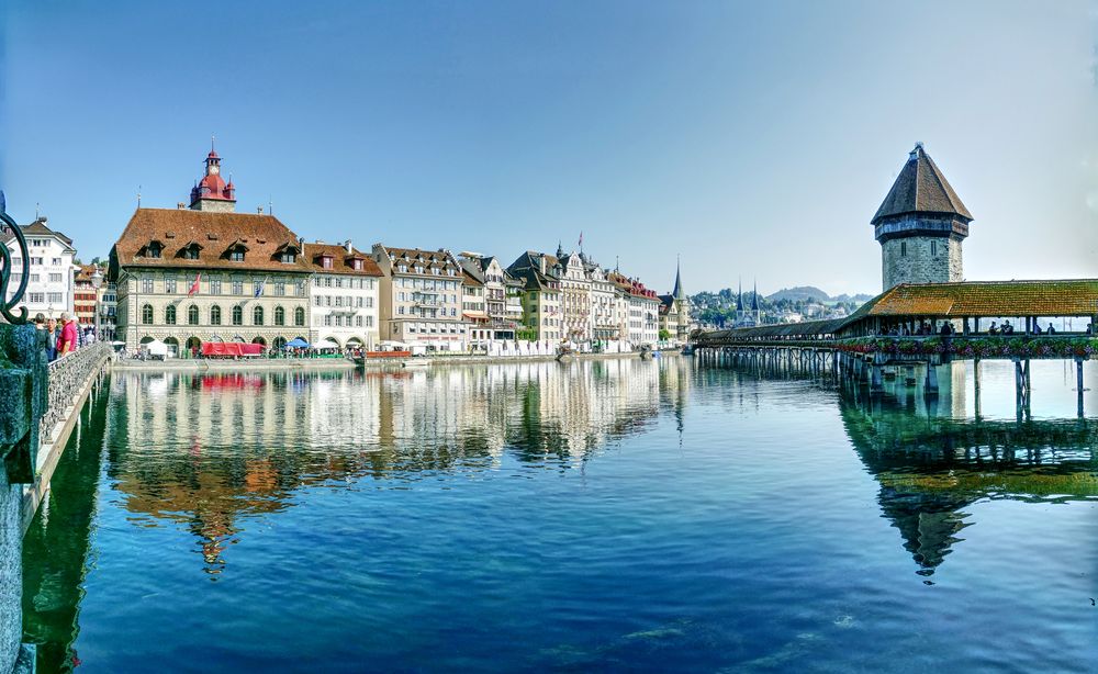 Die Kapellbrücke in Luzern