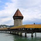 Die Kapellbrücke mit Wasserturm