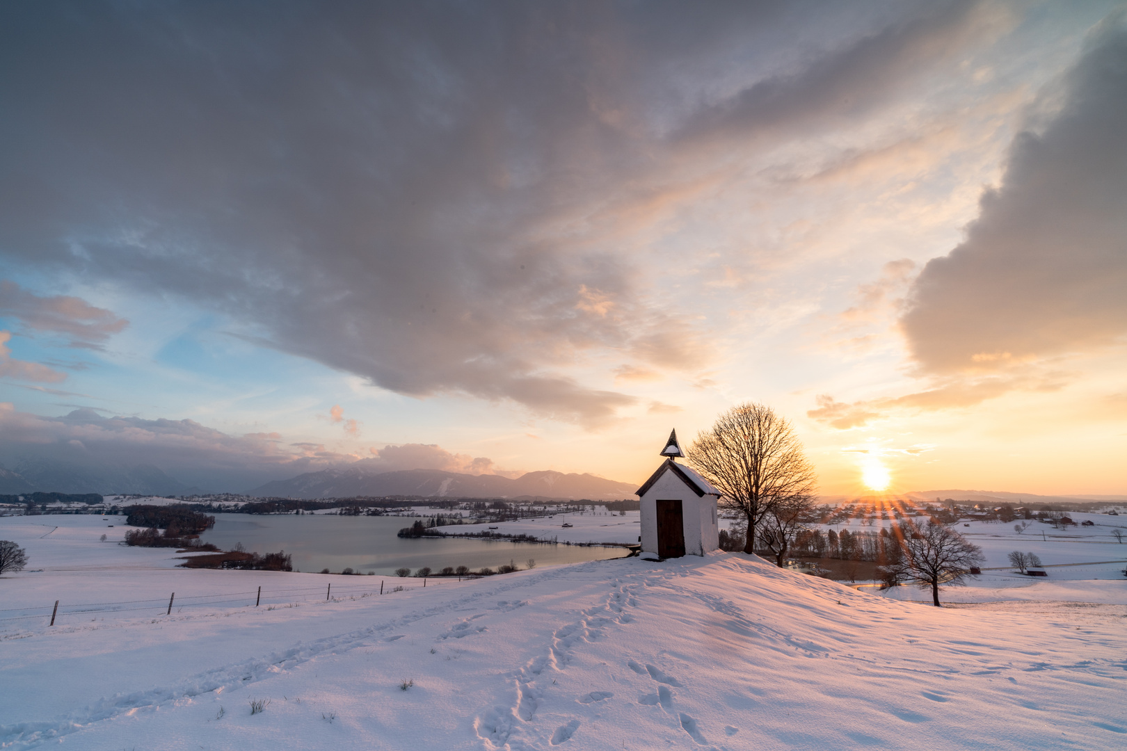 Die Kapelle am Riegsee