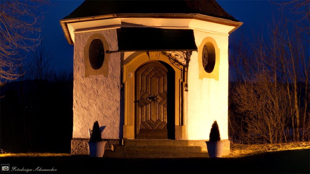 Die Kapelle an der Anlegstelle Sondern im Sauerland