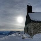 Die Kapelle auf der Zugspitze 