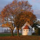 Die Kapelle bei Sonnenaufgang