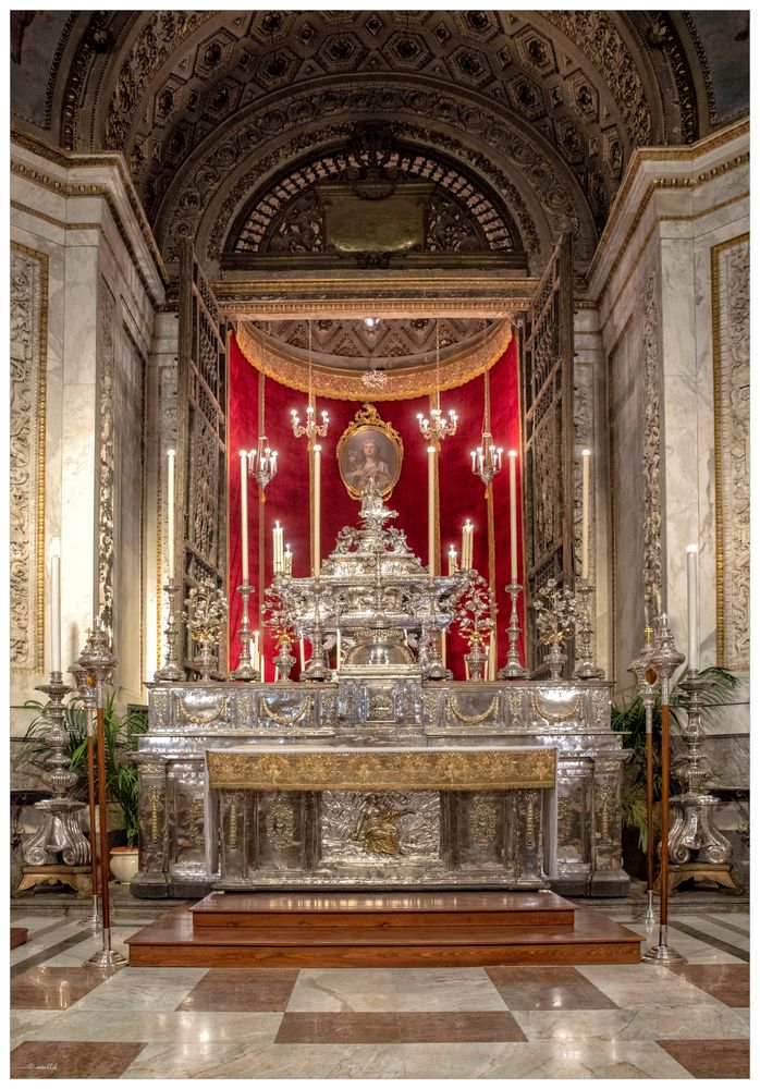 Die Kapelle der heiligen Rosalia...  