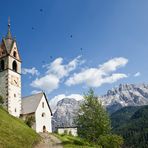 Die Kapelle Heilige Barbara in Alta Badia