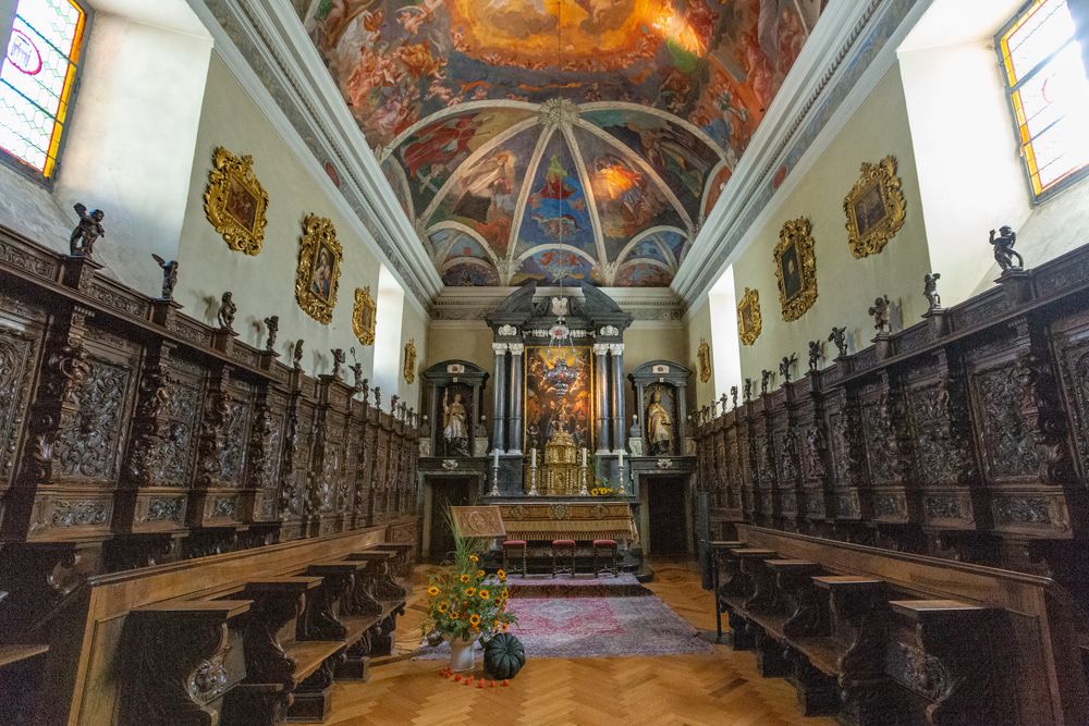 Die Kapelle im Hospiz der Augustiner-Chorherren