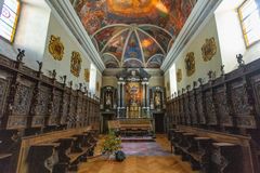 Die Kapelle im Hospiz der Augustiner-Chorherren