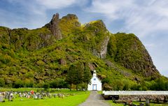 Die Kapelle unter der Svolvær-Ziege