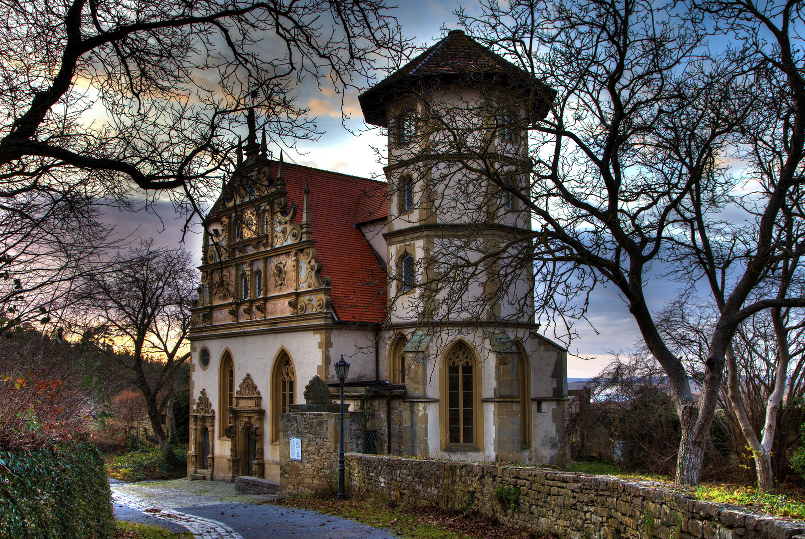 Die Kapelle von Schloss Liebenstein