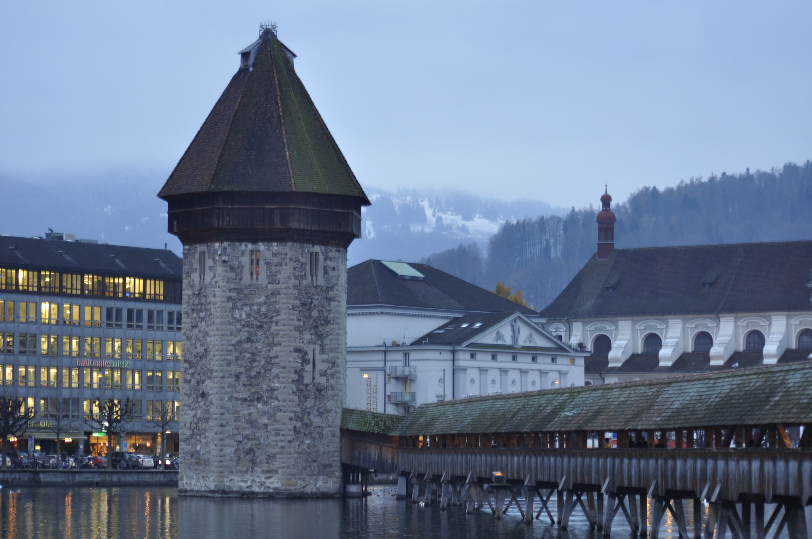 Die Kappelerbrücke in Luzern