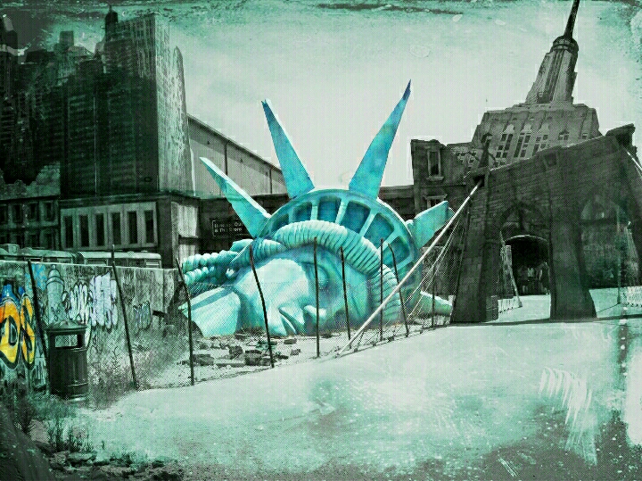 Die kaputte Stadt Foto & Bild | architektur, new york, stadt Bilder auf