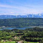 Die Karawanken und der Keutschacher See.....