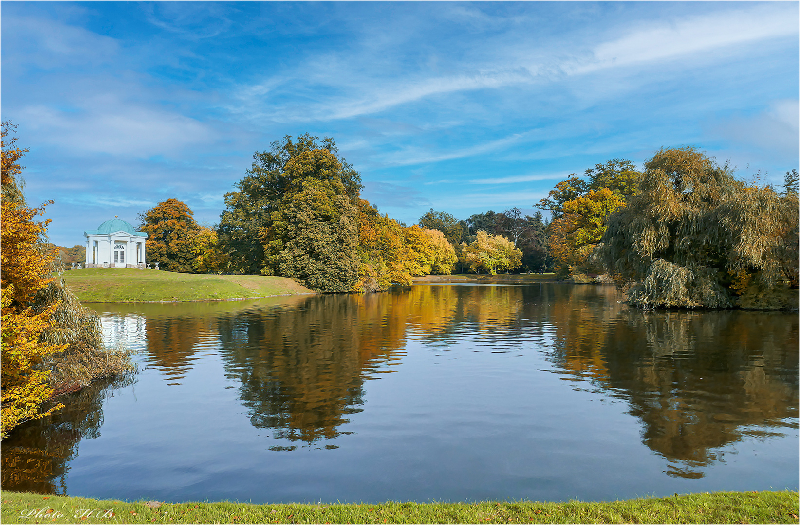 Die Karlsaue im Herbst --Kassel--