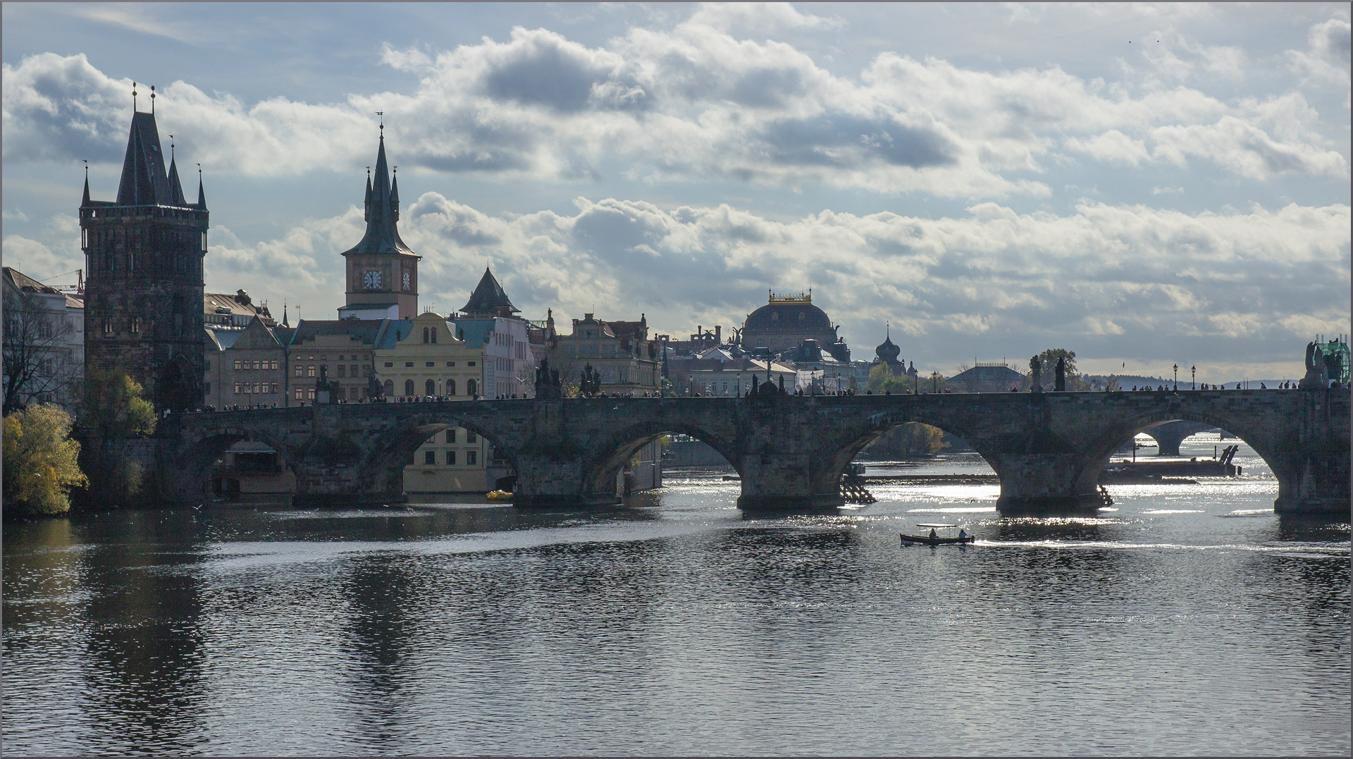 Die Karlsbrücke in Prag