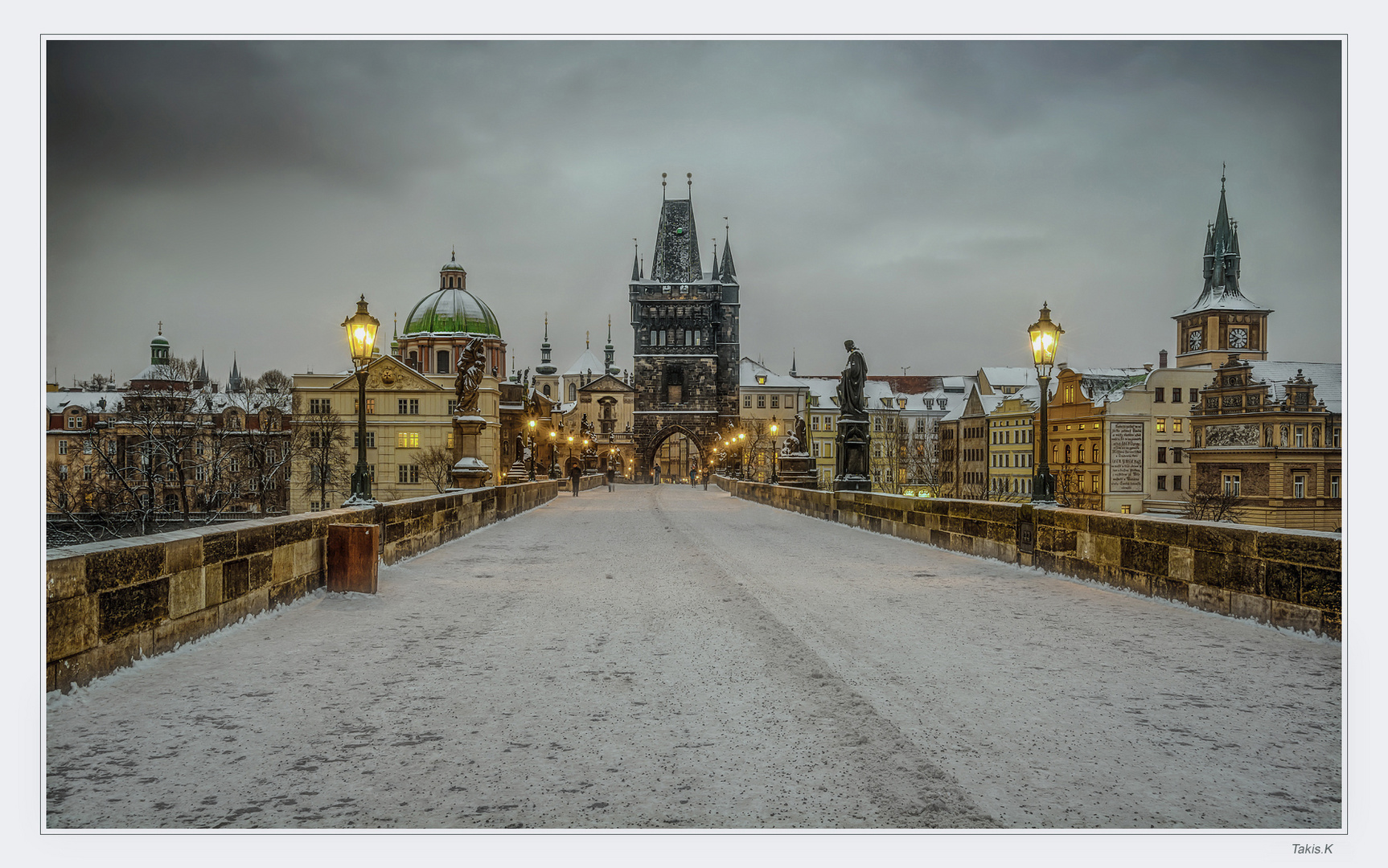 Die Karlsbrücke in Prag