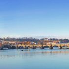 Die Karlsbrücke und der Hradschin in Prag