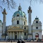 Die Karlskirche, das majestätische Wahrzeichen Wiens.