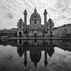 Die Karlskirche in Wien...