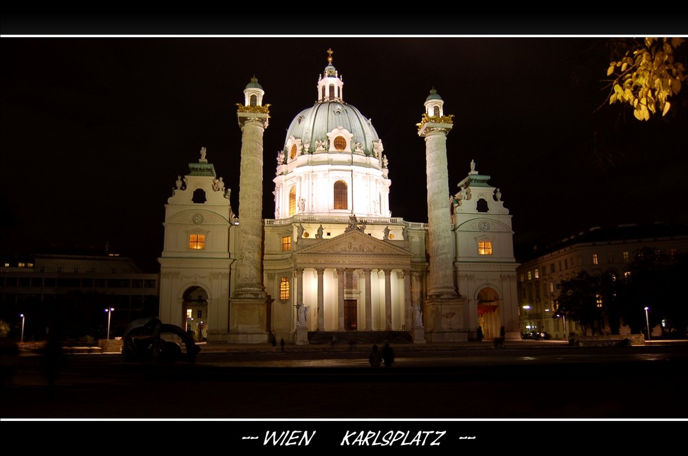 Die Karlskirche in Wien