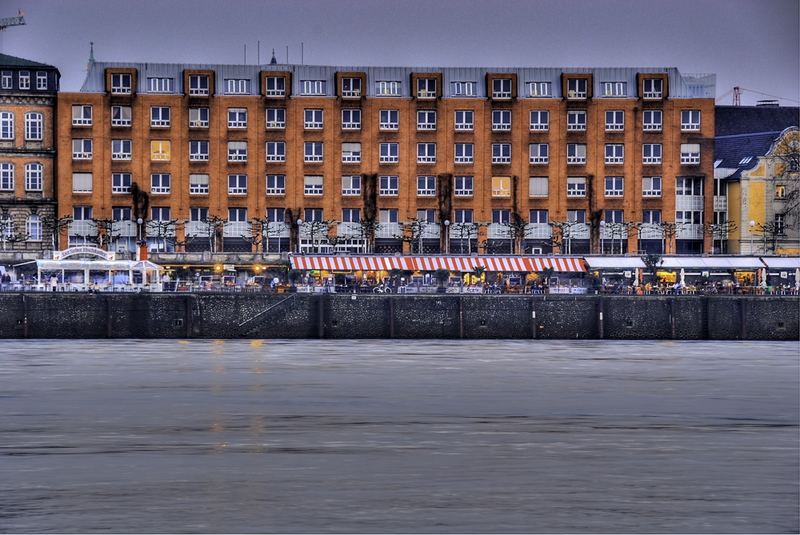 Die Kasematten in Düsseldorf am Rhein