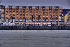 Die Kasematten in Düsseldorf am Rhein