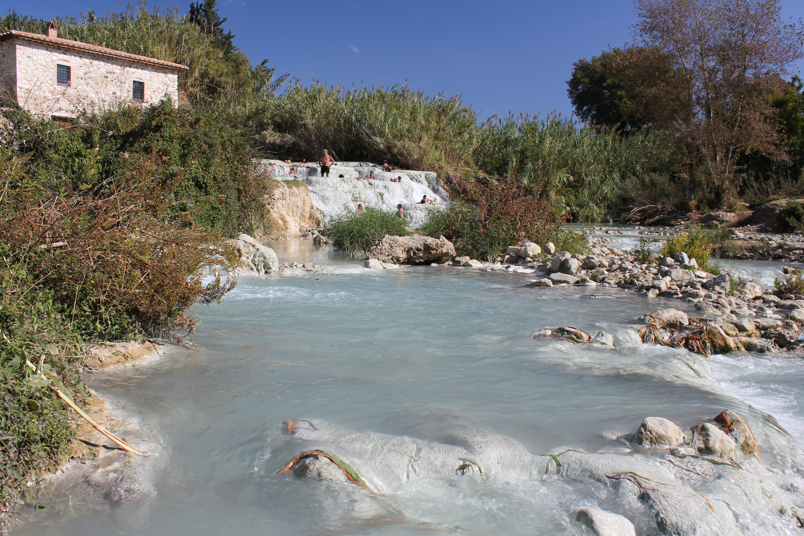 Die Kaskaden von Saturnia