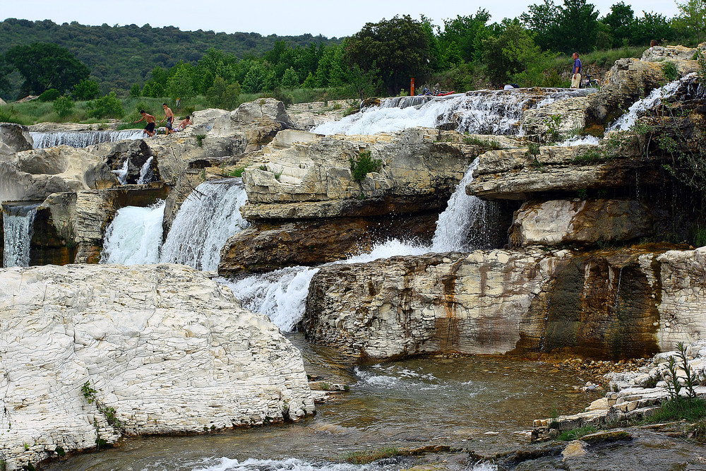 Die Kaskaden von Sautadet Foto & Bild europe, france, provencealpes