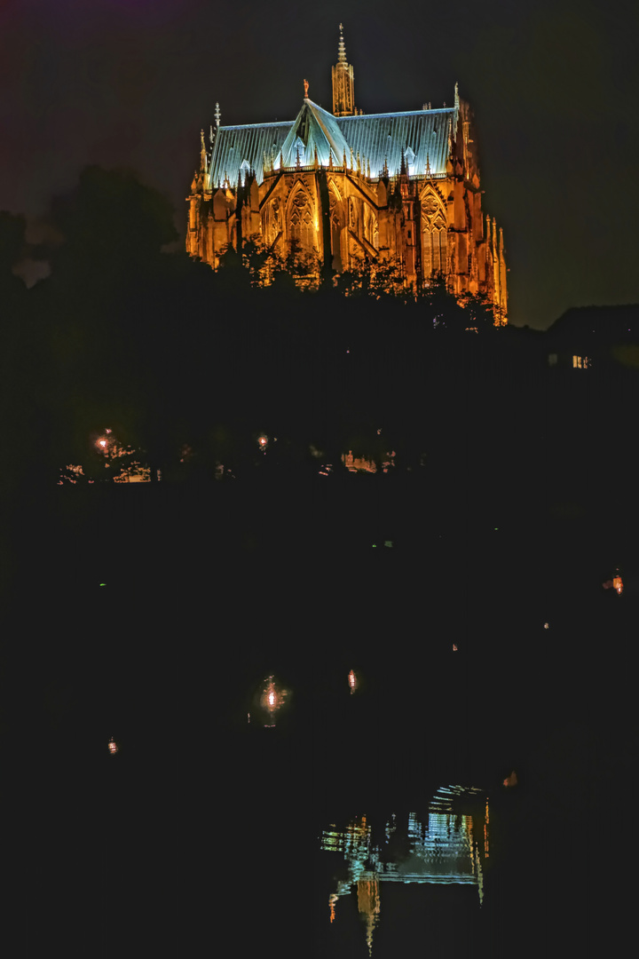 die Kathedrale bei Nacht